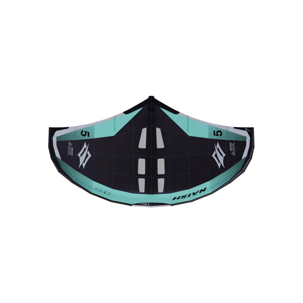 En Wing, Adx i farven sort/Teal set oppe fra