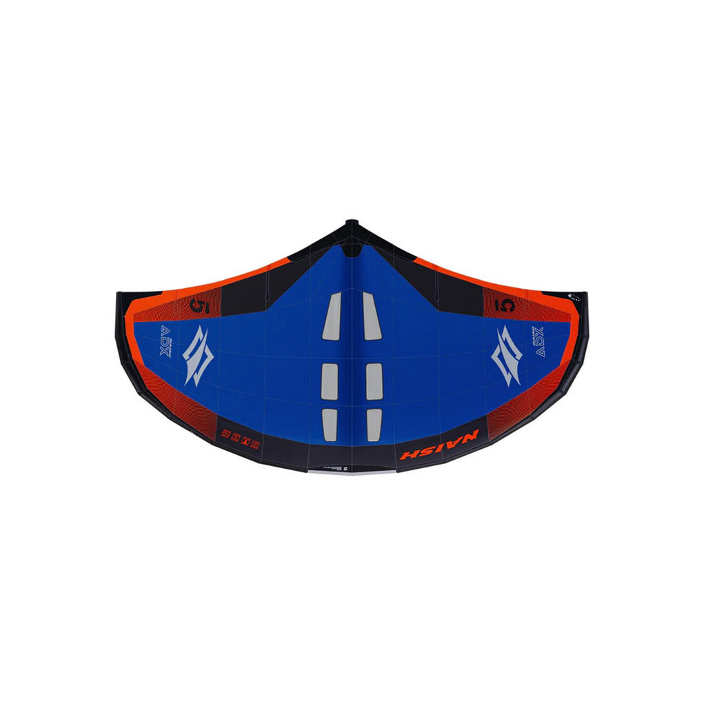 En Wing, Adx i farven blå/sort set forfra