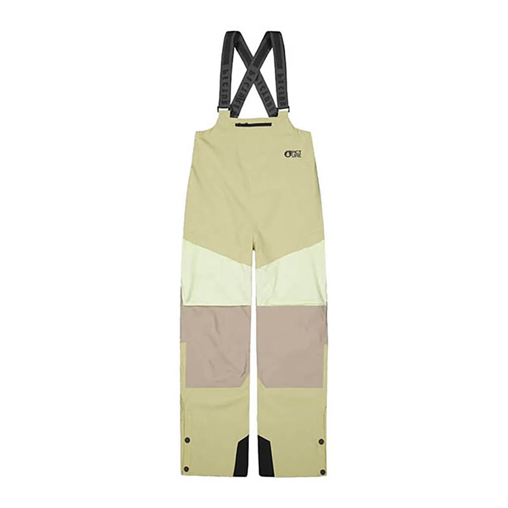 Elwy Bib Skibukser i farven Hemp Roebuck Lime Cream