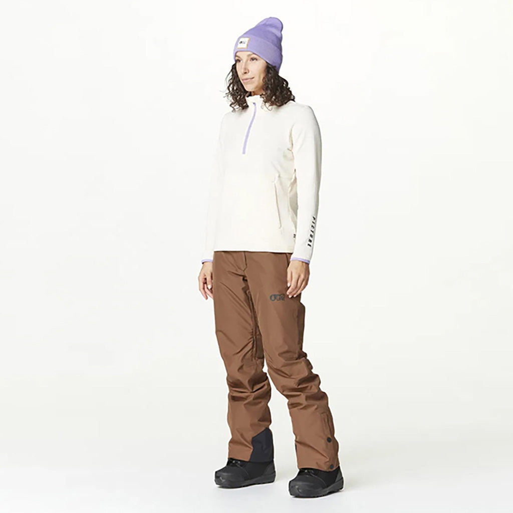 Exa Skibukser i farven Cocoa brun set fra venstre side