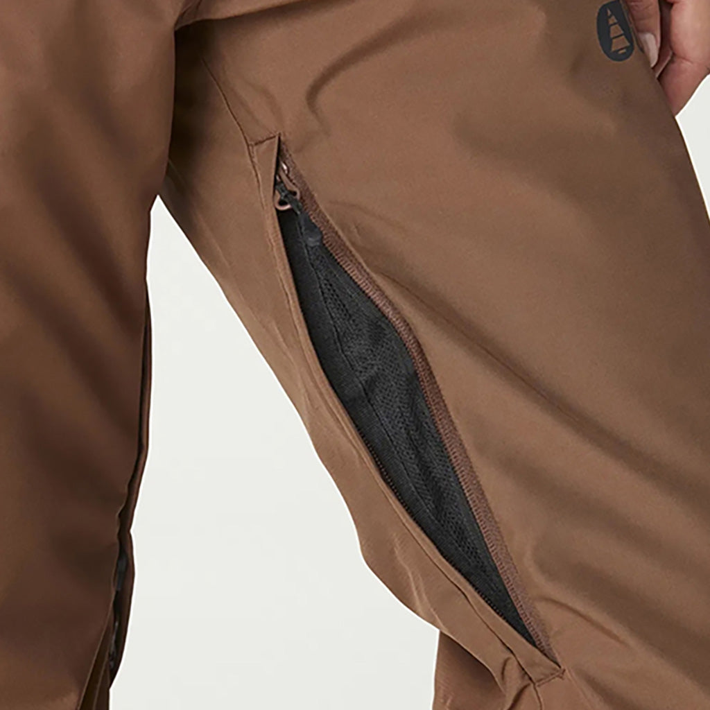 Exa Skibukser i farven Cocoa brun nærbillede