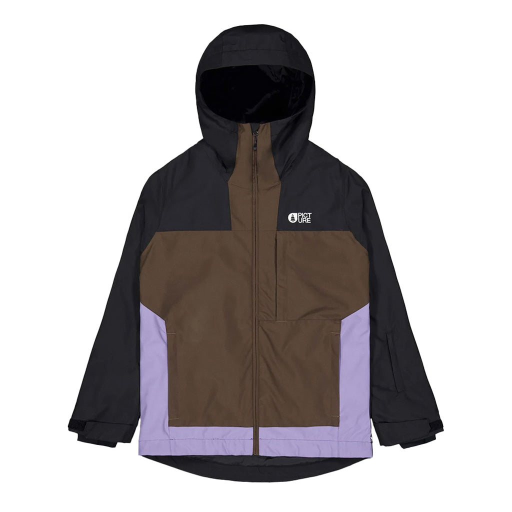 En Skijakke, Seakrest i farven sort Chicory Paisley