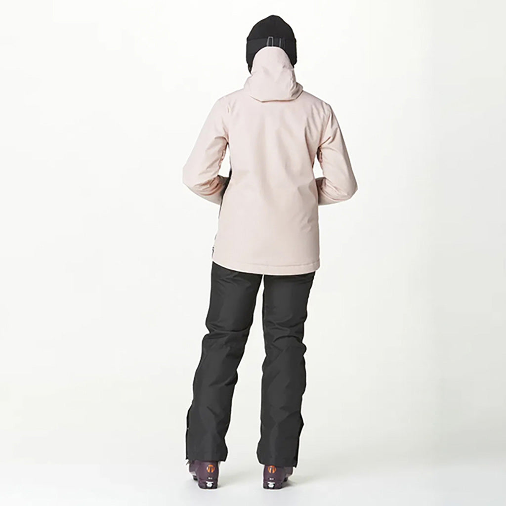 En Skijakke, Seakrest i farven Shadow Gr Paisley Purpl set bagfra