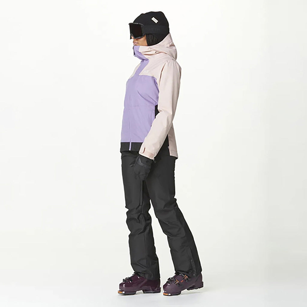 En Skijakke, Seakrest i farven Shadow Gr Paisley Purpl set fra venstre side