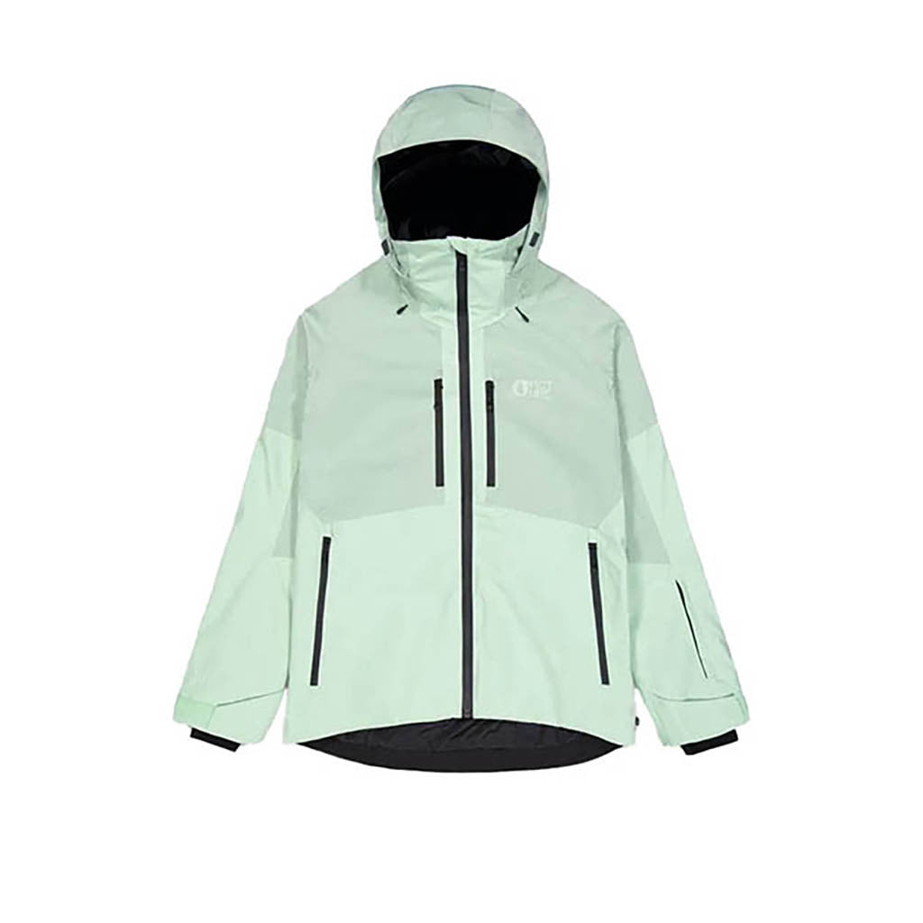 En Skijakke, Sygna i farven Silt grøn