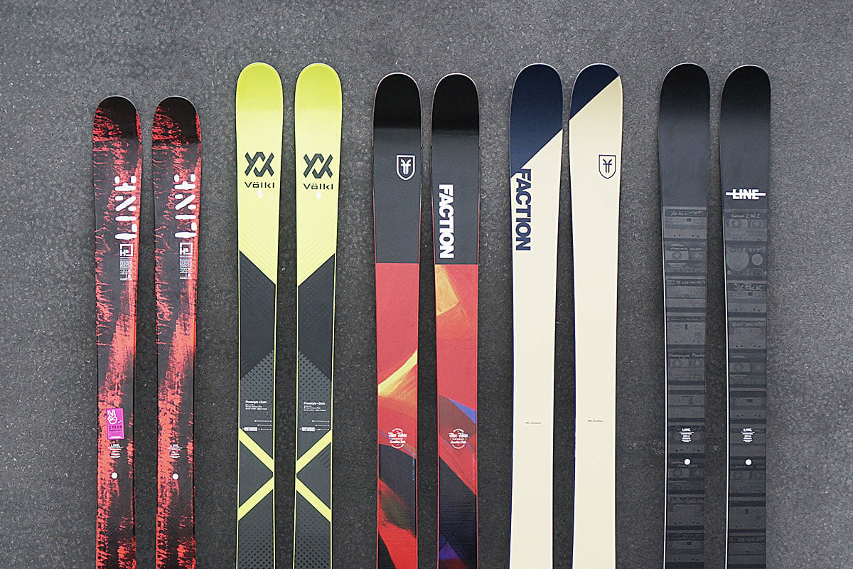 Twintip ski