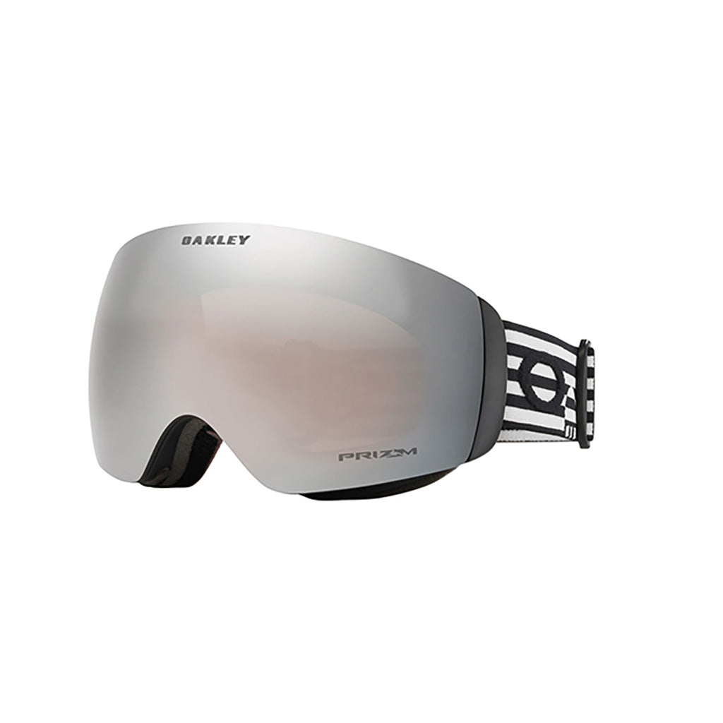 En Skibrille, Flight Deck M i farven sort hvid Geo Prizm sort Iridium