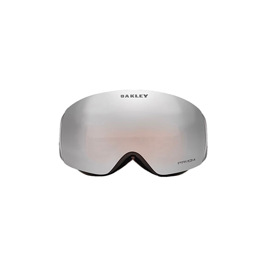 En Skibrille, Flight Deck M i farven sort hvid Geo Prizm sort Iridium set forfra