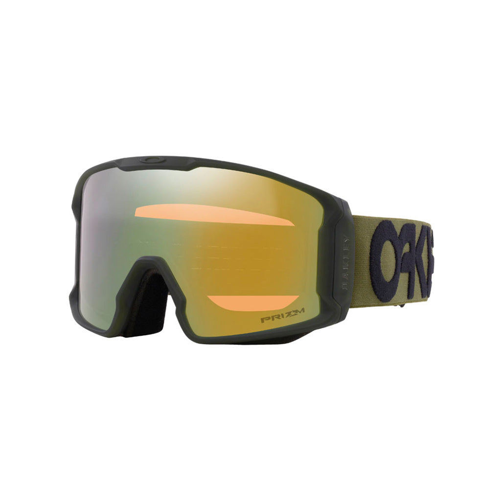 Line Miner L Skibriller i farven B1B New Dark Brush Prizm Sage Gold