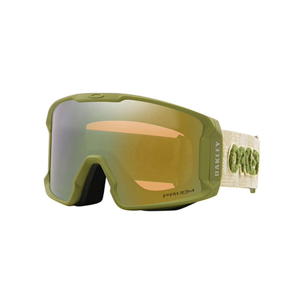 En Skibrille, Line Miner L i farven Sage Kotsenburg Prizm Sage Gold