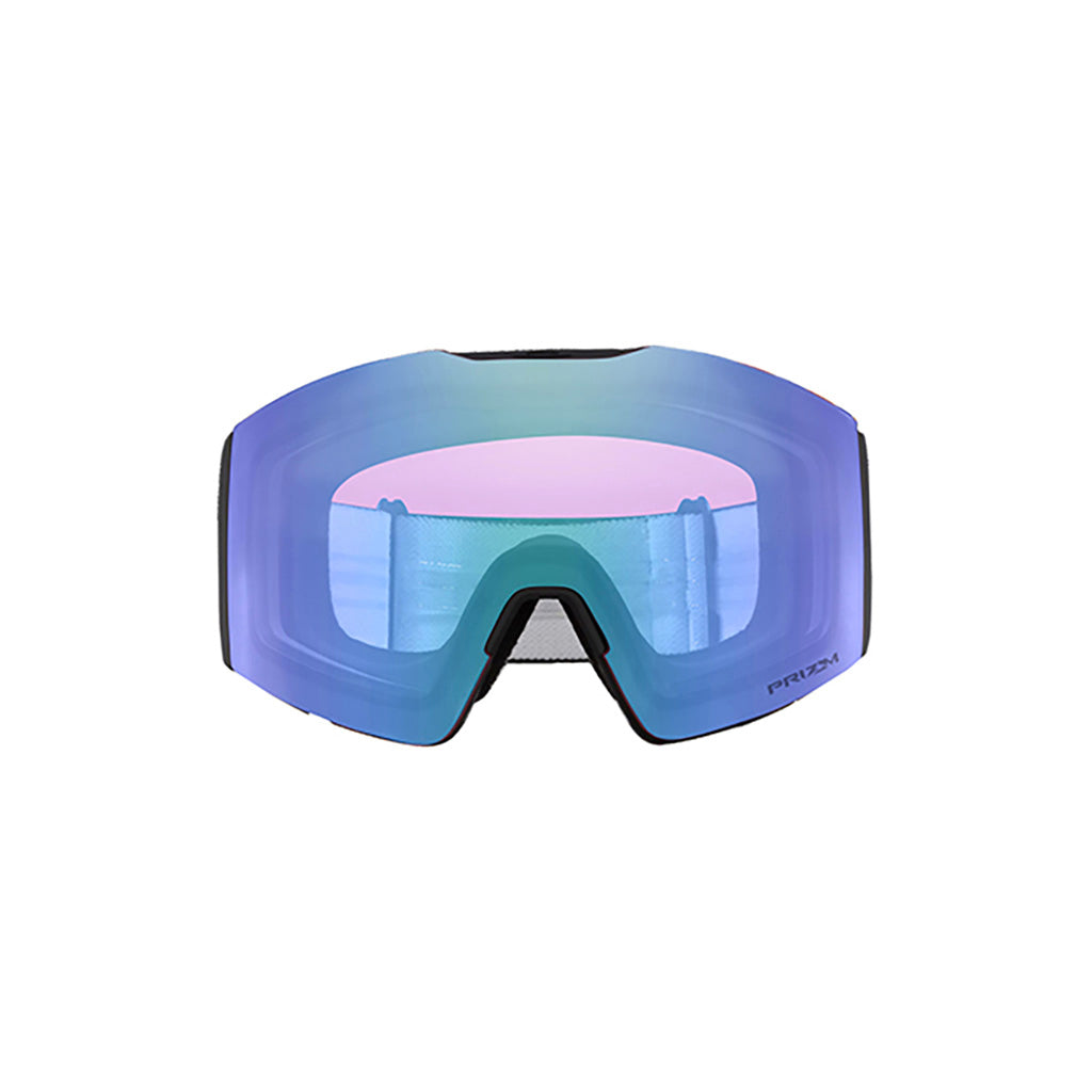En Skibrille, Fall Line L i farven Matte sort Prizm Ice set forfra