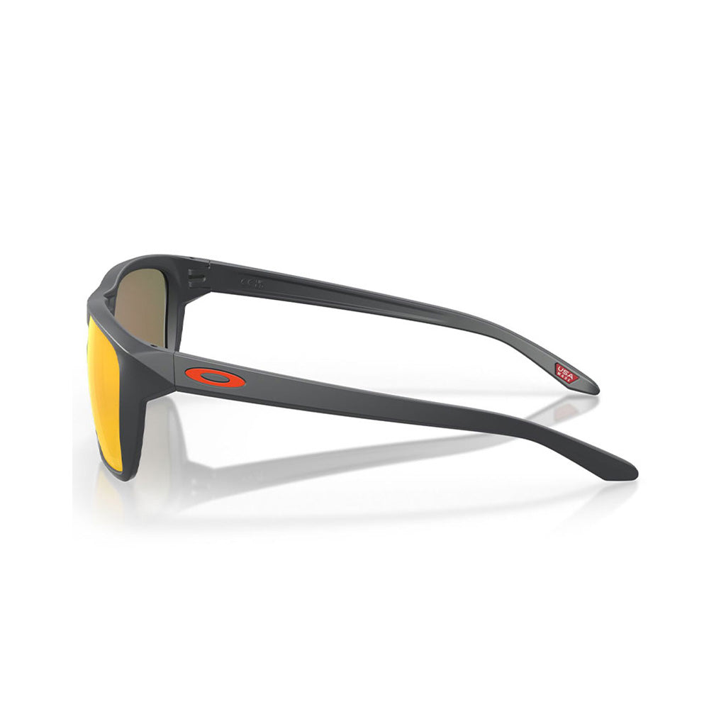 Sylas Solbriller i farven Matte Carbon W Prizm Ruby set fra højre side