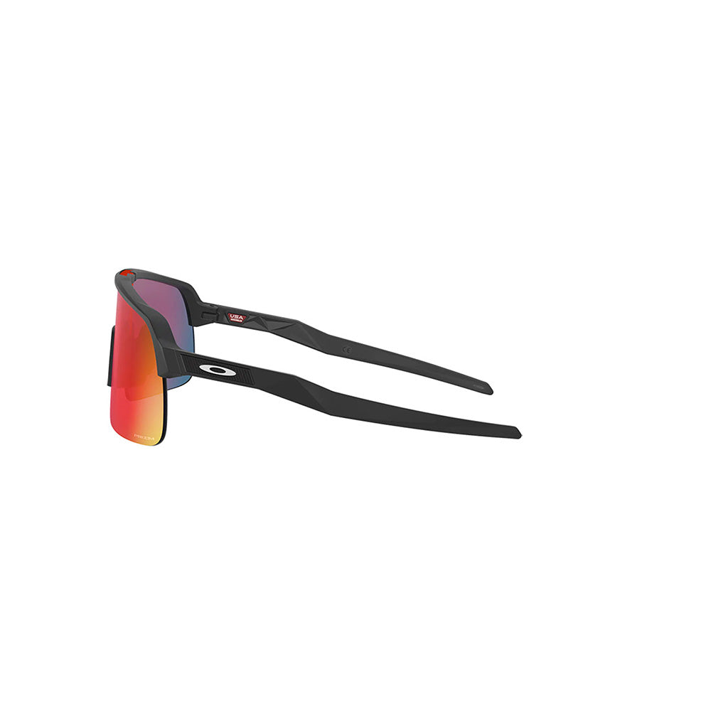 Sutro Lite Solbriller i farven Matte sort W/Prizm Road set fra venstre side