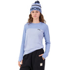 Yotei Merino Long Sleeve - Ice Blue/Moonstone