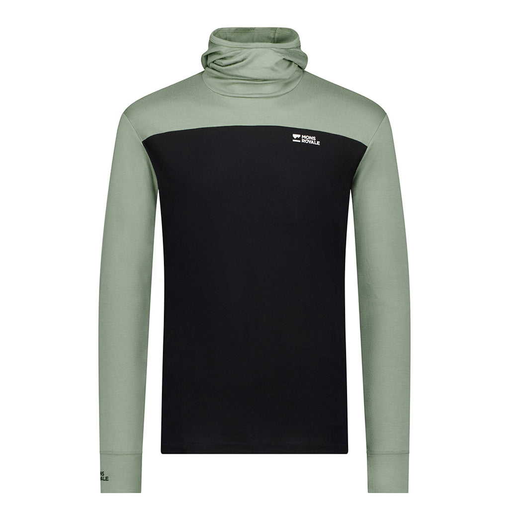 Yotei Merino Powder Hood Long Sleeve - Skiundertrøje