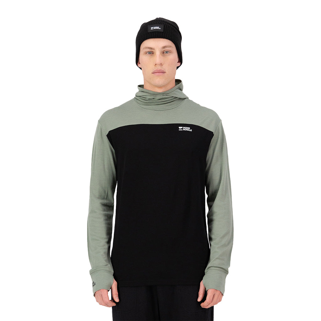 Yotei Merino Powder Hood Long Sleeve - Skiundertrøje