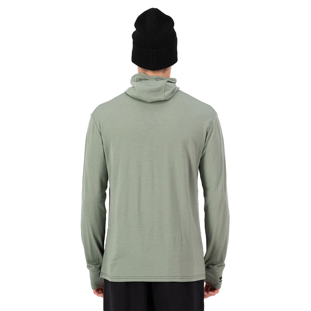 Yotei Merino Powder Hood Long Sleeve - Skiundertrøje