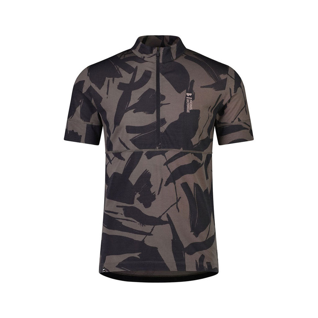 En T-Shirt, Cadence Half Zip T i farven Fragments