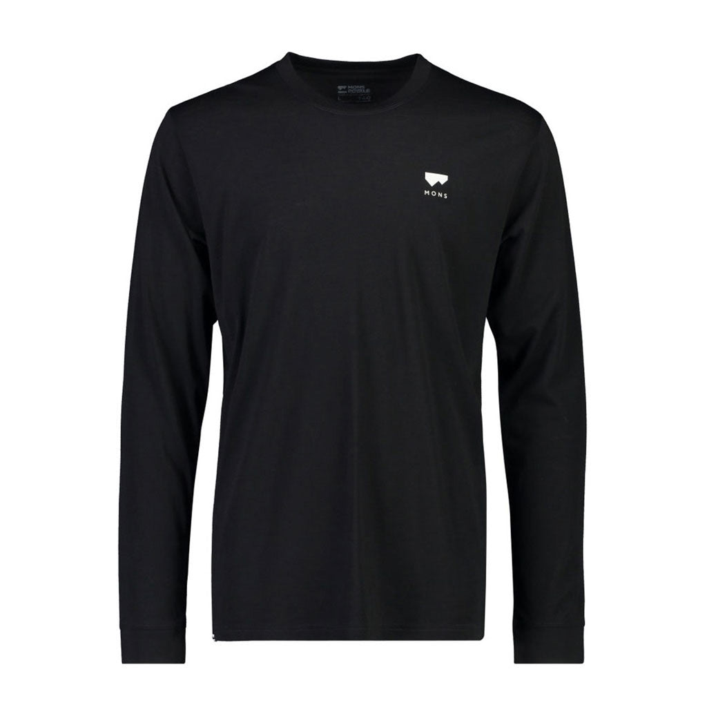 En Langærmet T-shirt, Icon LS i farven sort