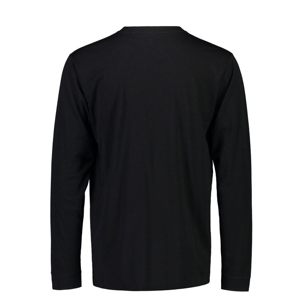 En Langærmet T-shirt, Icon LS i farven sort set bagfra