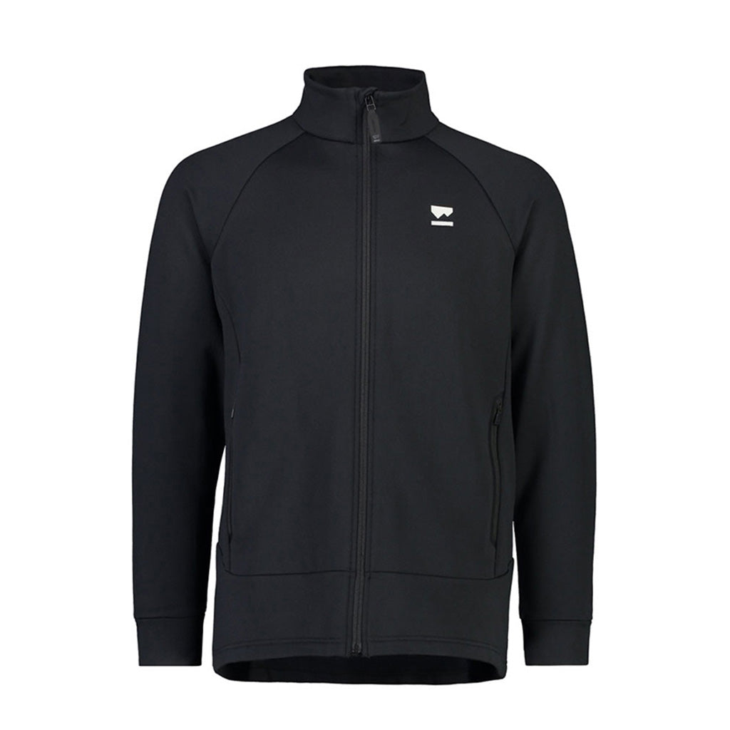 Nevis Wool Fleece Midlayer i farven sort