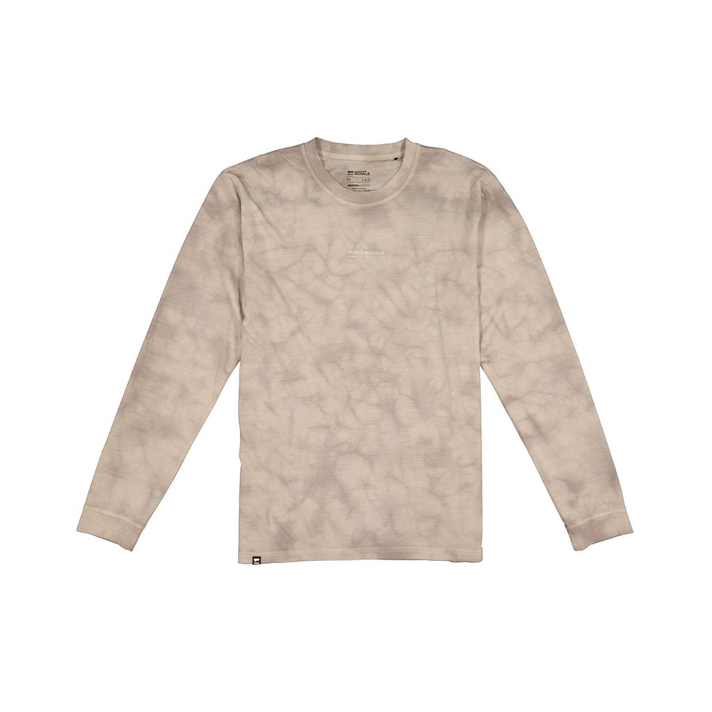 En Langærmet T-shirt, Icon LS Garment i farven Dyed Desert Tie Dye