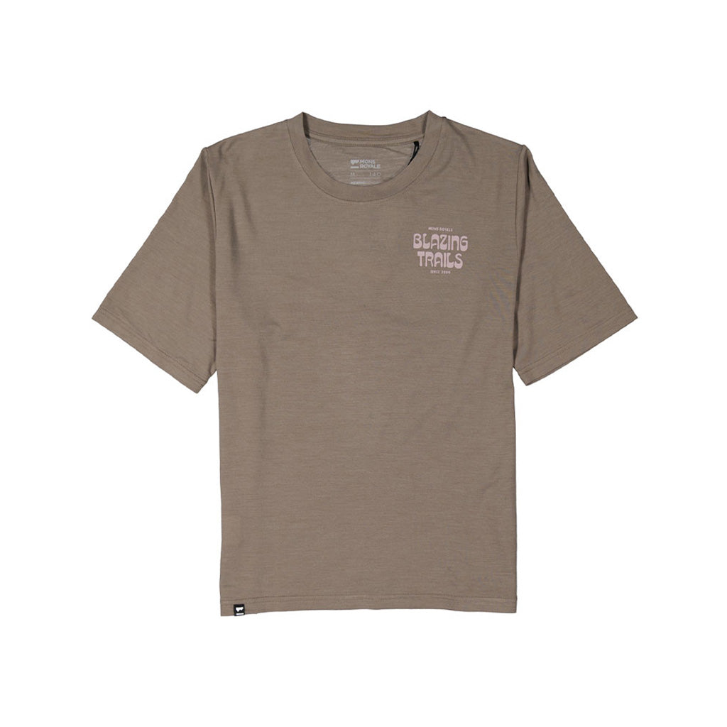 En T-Shirt, Icon Relaxed i farven Walnut