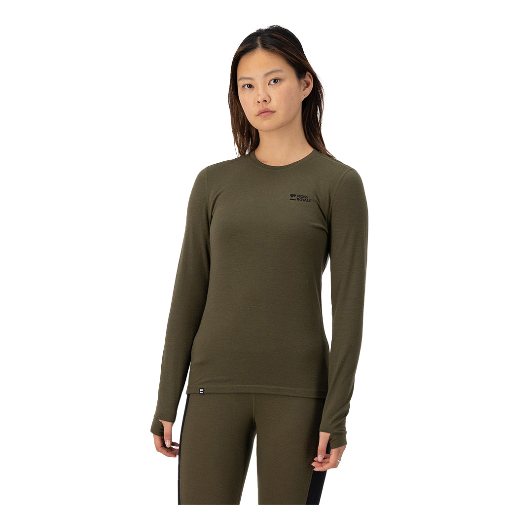 Cascade Merino Base Layer Long Sleeve - Skiundertrøje