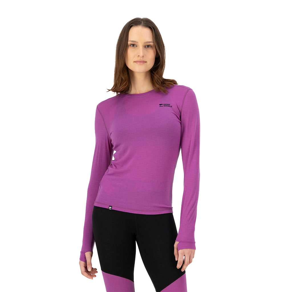 Cascade Merino Base Layer Long Sleeve - Skiundertrøje