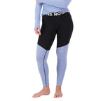 Cascade Merino Base Layer Legging - Moonstone/Black