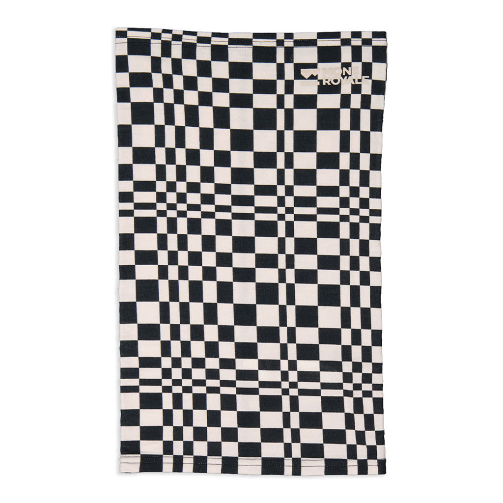 En Halsedisse, Daily Dose Merino Flex 200 Neckwarmer i farven Checkers
