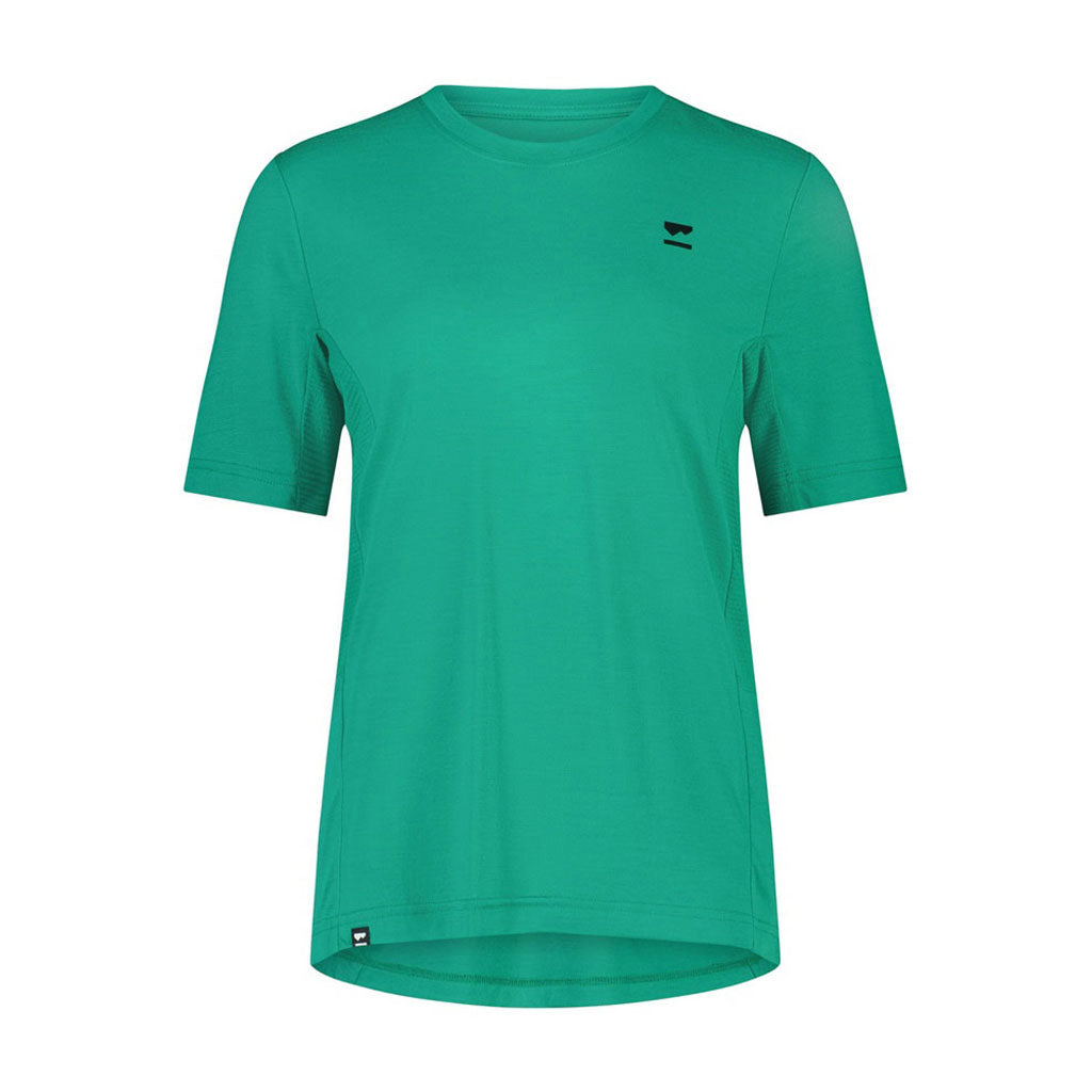 En Langærmet T-shirt, Tarn Merino Shift Tee i farven Pop grøn