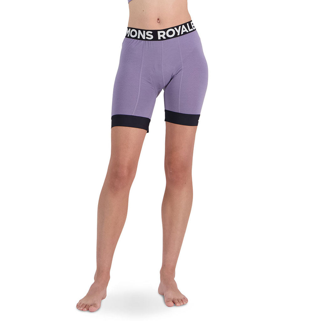 Epic Merino Shift Cykel Base Layer i farven Thistle set forfra