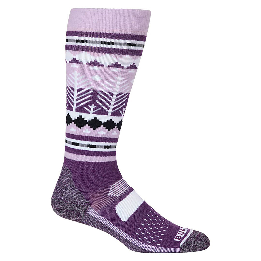 Performance Midweight Sock Skisokker i farven Snowy Pines