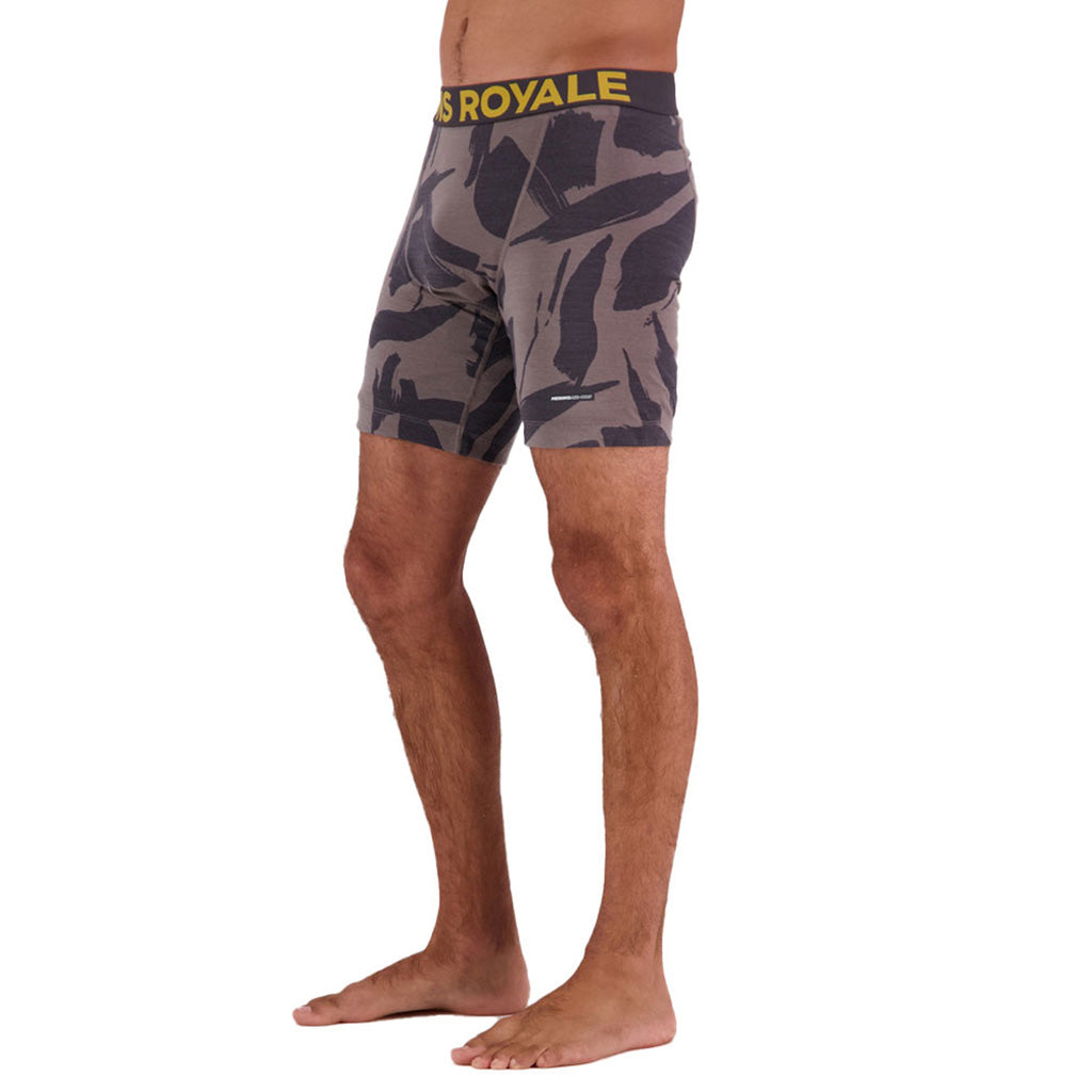 Low Pro Merino Aircon Cykel Base Layer i farven Fragments set fra venstre side