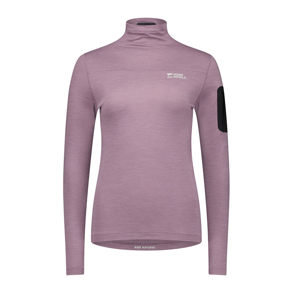 Diversion Merino Mock Neck Long Sleeve - Midlayer