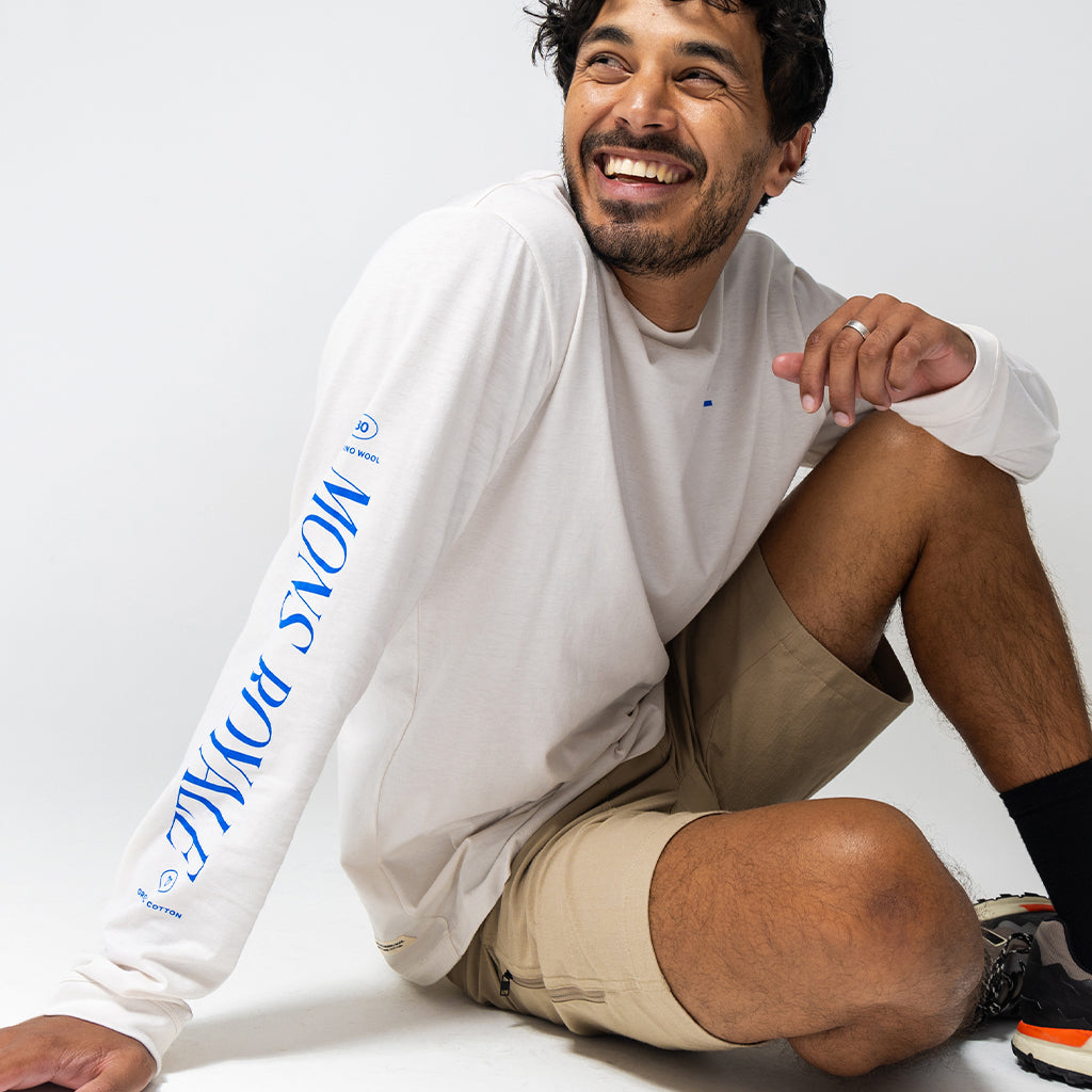 Yonder Merino Organic Cotton Long Sleeve - T-Shirt