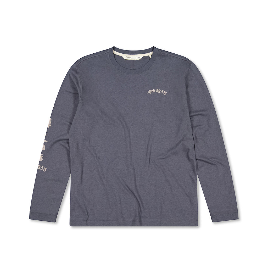 Yonder Merino Organic Cotton - Langærmet T-Shirt