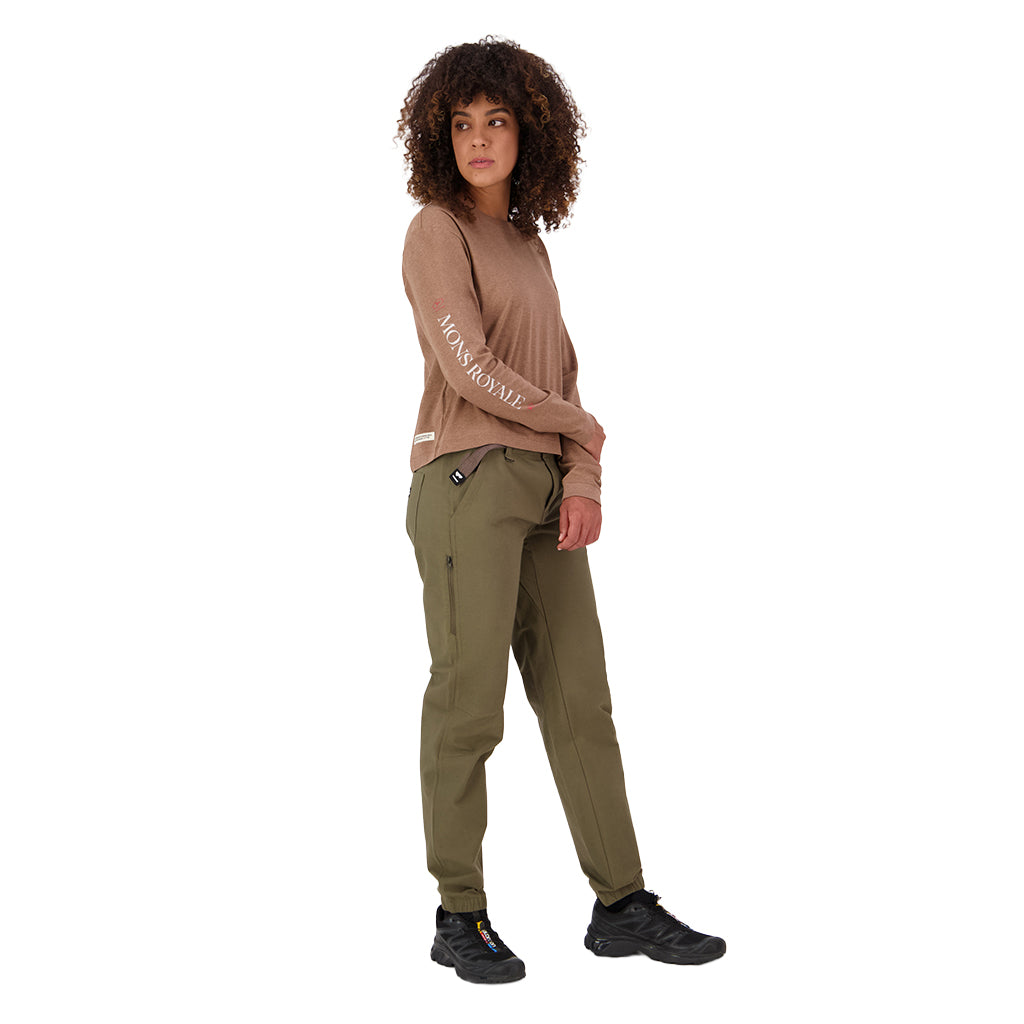Yonder Merino Organic Cotton Long Sleeve - T-Shirt