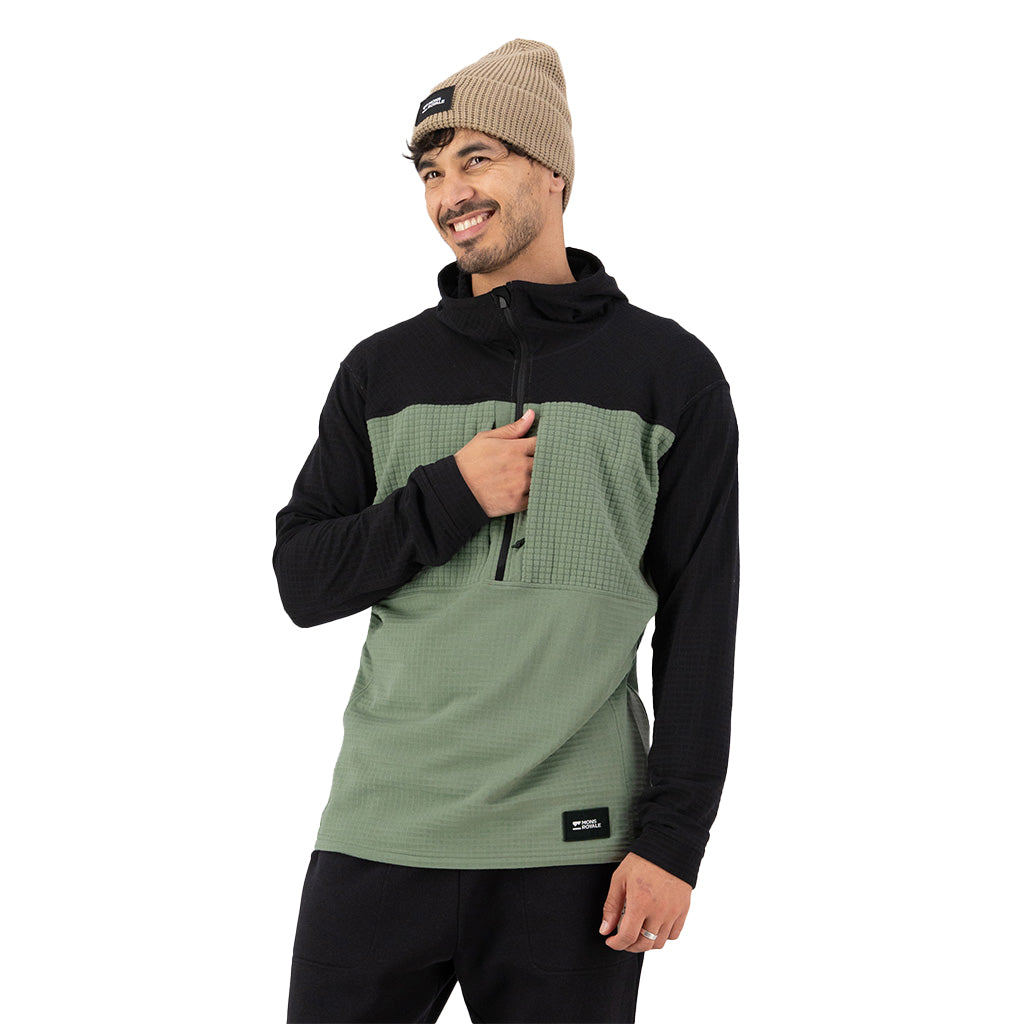 Offgrid Merino 1/2 Zip Long Sleeve - Fleece