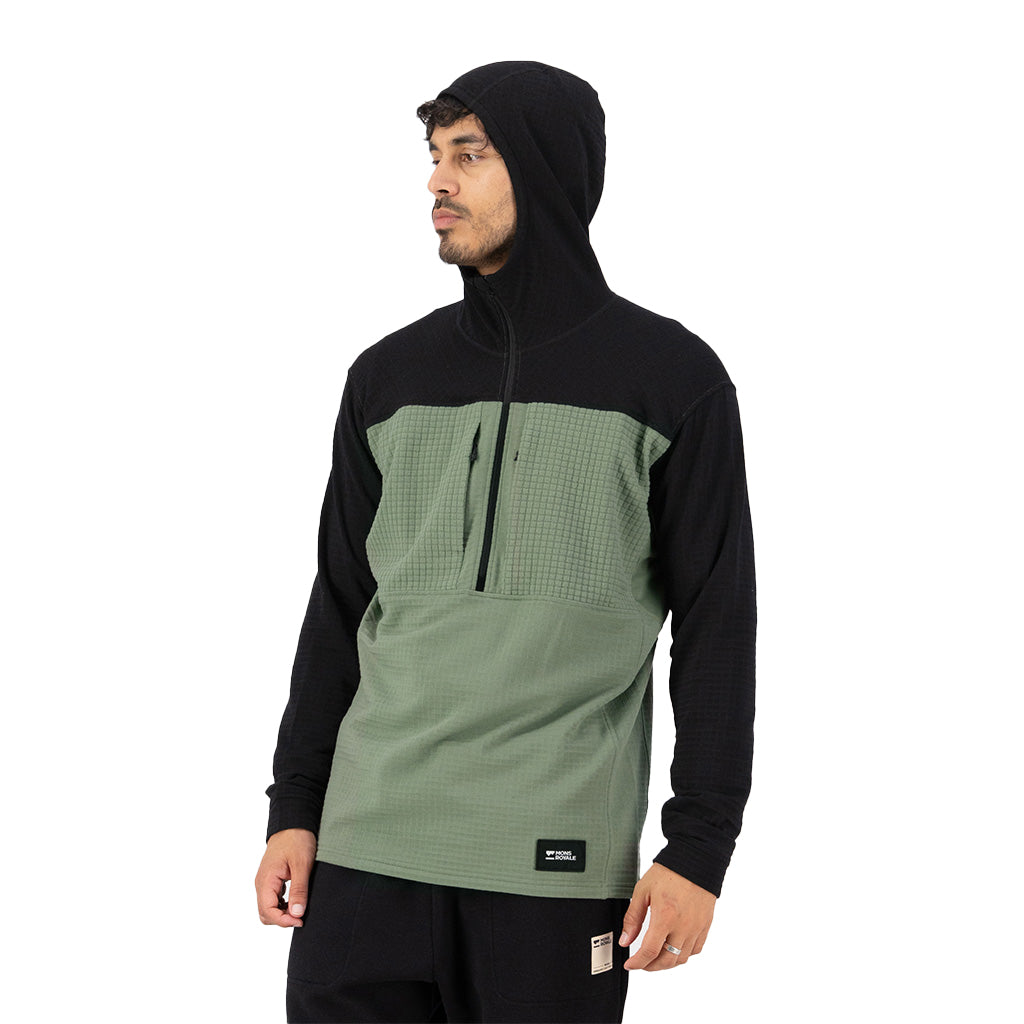 Offgrid Merino 1/2 Zip Long Sleeve - Fleece