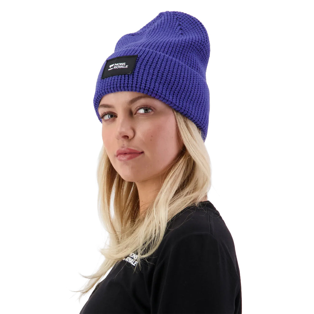 Bluff Merino Beanie - Blue Dusk