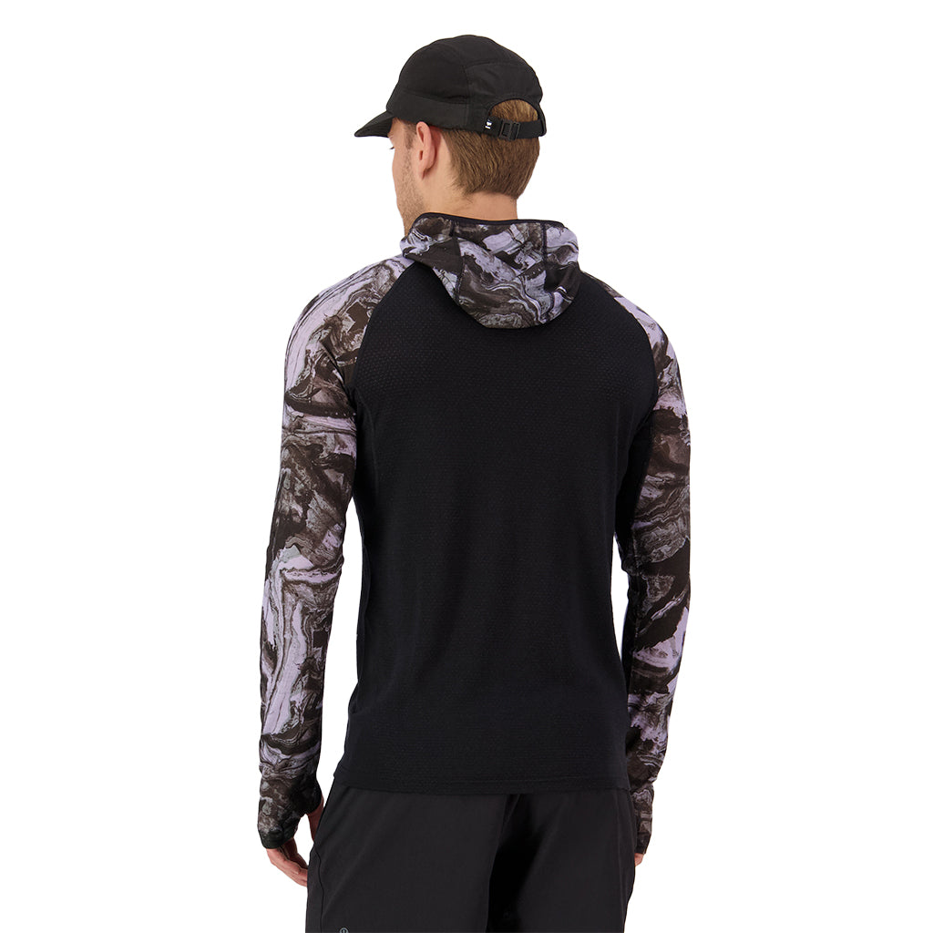 Temple Merino Long Sleeve Hood - Skiundertøj