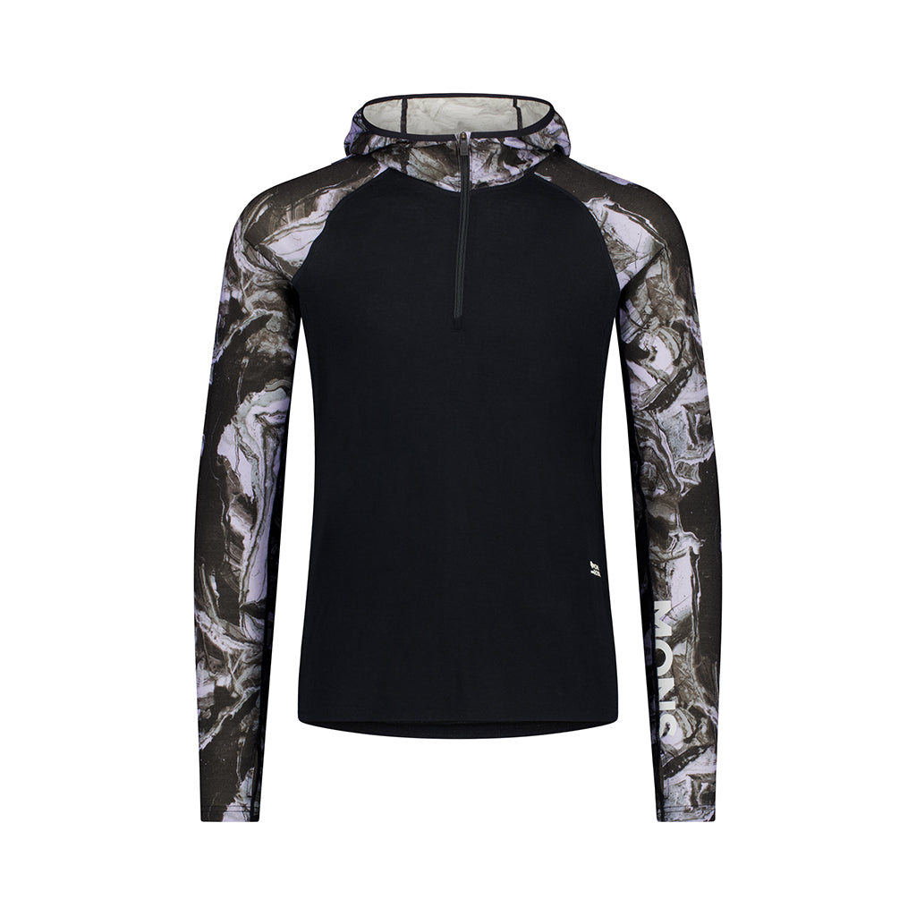 Temple Merino Long Sleeve Hood - Skiundertøj