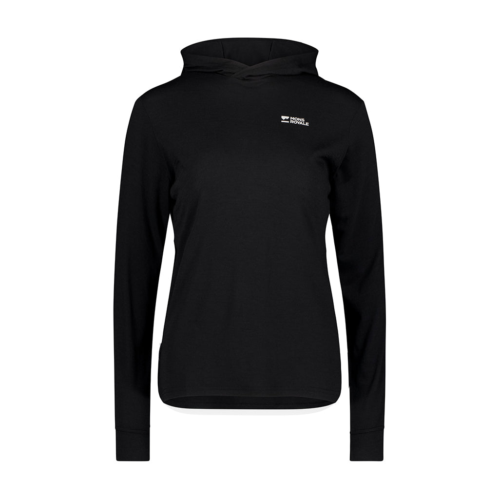 Pivot Merino Hood - Langærmet T-Shirt