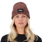 Triple Treat Merino Beanie - Cinder/Sun Orange/Black