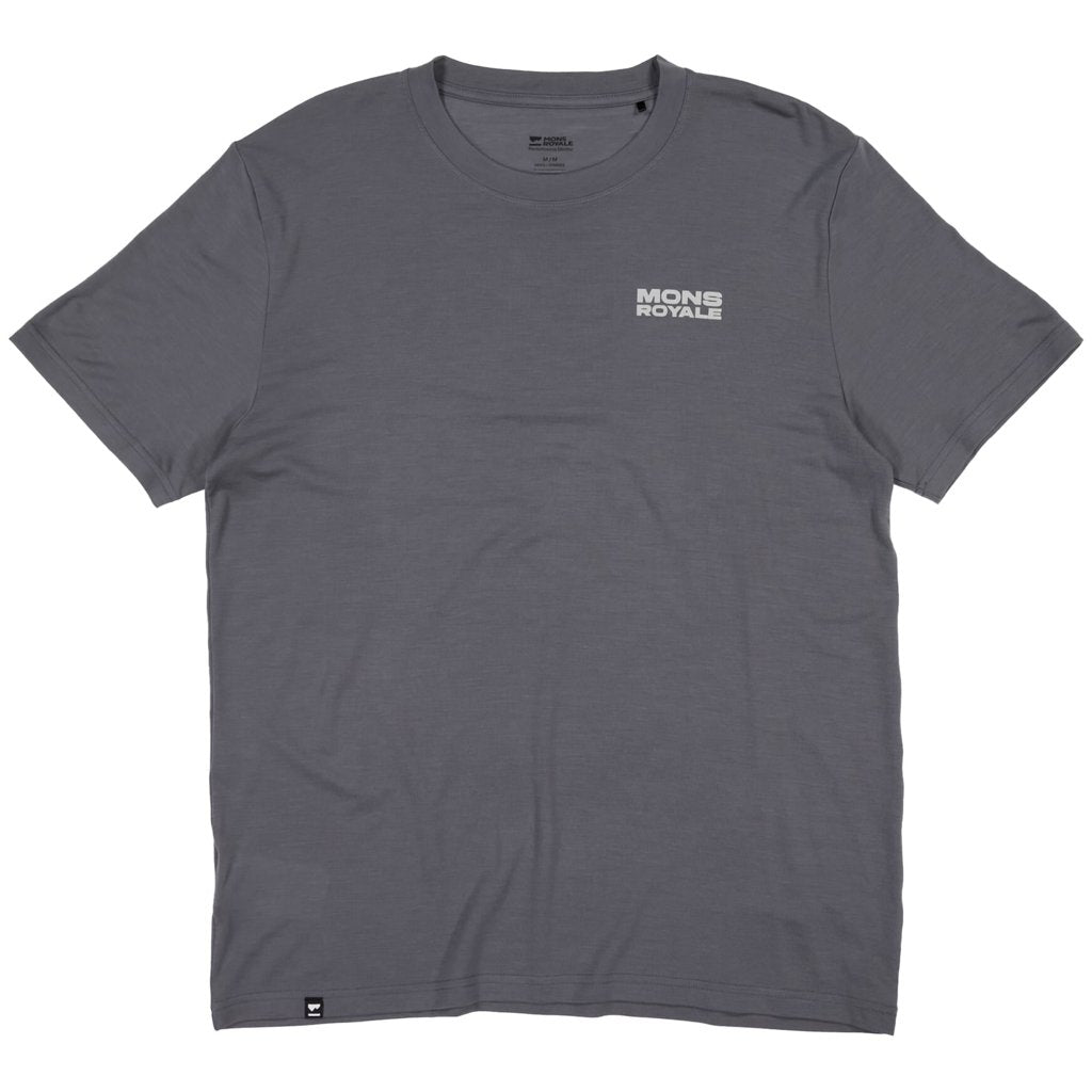 Icon Merino T-Shirt - Steel Grey