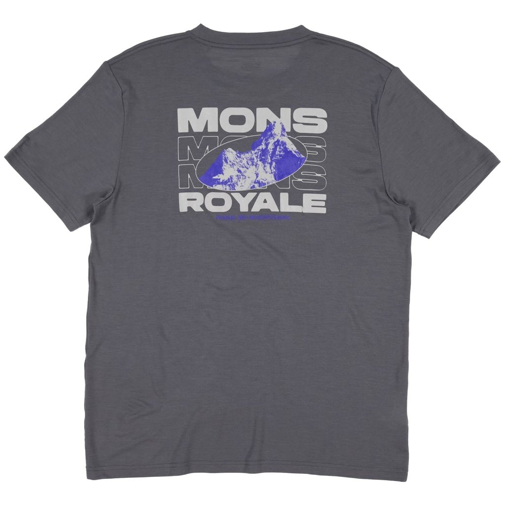 Icon Merino T-Shirt - Steel Grey