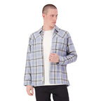 AT Merino Flannel Long Sleeve Shirt - Blue Granite