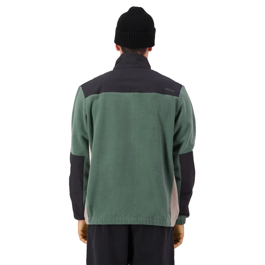 Pileup Wool Fleece ¼ Zip